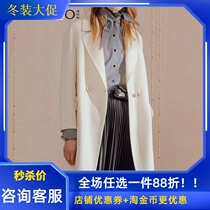 MI42GB040 manyanu fashion elegant woolen coat women 2018 new winter Korean slim coat women