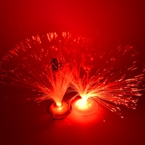New strange small toy colorful flash fiber Light Light Light Light toy star Christmas night light