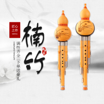 Hongyi Nanzhu Hulusi Musical Instrument Beginnics C Cut The B-tone Professional Playing Type Elementary School Childrens Male And Female Self-Study