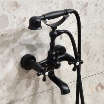 Bath Goldsmith European retro faucet bathtub shower shower faucet all copper in-wall bathtub tub faucet