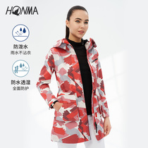 HONMA new golf womens jacket jacket anti-splashing water windbreaker vintage Wild warm cold