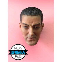 1 6 Asian Army field special forces head carving spot (batch)