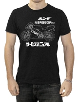 2019 New Motorcycle Retrofit Streetcar T-shirt Racing Short Sleeve Pure Cotton Rider Sleeve European and American style Locomotive T-shirt