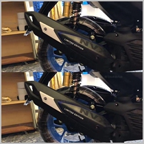 Suitable for Thai Yamaha NVX155 modified exhaust pipe cover aerox155 exhaust size shading retrofit