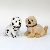 Kid toy pooch emulation will be called fake pooch model paparazzi emulation dog swinging piece dog year mascot gift