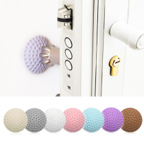 1cm thick wall behind the crash cushion door handle silicone crash pad glass door after fang zhuang tie bei ou gentry