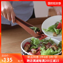 Spot Danish ScanWood wood food clip pastry clip bread clip anti-hot wood clip food clip