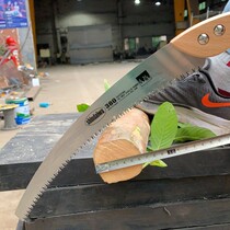 Japanese imported hand saw Xin Dahua 380 wooden handle curved saw Orchard Wood cutting saw imported Garden saw