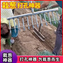 Onion Architects Sending Planting Drilling Machine Planting Machine Onion Planting Tools Forks Onion Eye Punching Machine