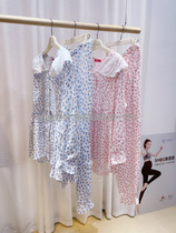 Aimei mommy 21 summer ultra-thin breathable floral cotton pregnant women home clothing confinement pregnancy nursing suit