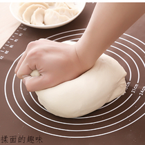 Japanese and artisan creative kneading cushion with scale kneading Panel silicone Silicone Nonstick Kneading Case Plate Thickened Kitchen Baking Mat