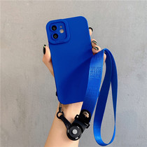 NTTN Senior sensation ins Klein blue iPhone11 phone shell new Apple 11promax lukewarm wind XsMax brief approx. pure xr xr anti-fall 7 8