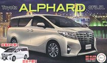Fuji Mei 1 24 assembled car model Toyota Alphard GF3 5L white glue free color 06606