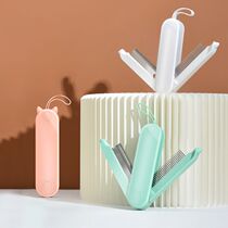 Multi - functional pet comb cat comb with hair and needle comb roll cat to floating and carry puppy to comb cats