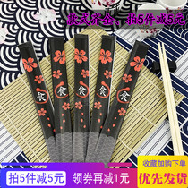 Disposable chopsticks four-piece set round chopsticks one-piece chopsticks with toothpicks 100 pairs of independent packaging wooden chopsticks takeaway set