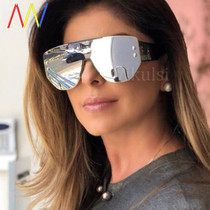 Retro Sunglasses Mirror Fashion Square sun-Glasses Women men