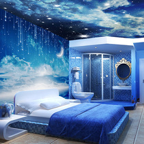 Custom Starry Sky wallpaper mural theme hotel wallpaper private cinema box shadow coffee background wall Zenith wallpaper