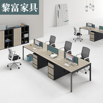 Minima Modern Desk Chair Composition Staff Desk Screen Work Position 4 People Position Desk Chair