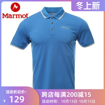 marmot Groundhog Men spring summer outdoor quick-drying breathable polo shirt