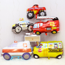 Fire Truck Balloon Truck Police Car Train Ambulance ambulance bus Excavator Excavators Aircraft Styling Balloon Cars