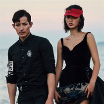 Travel wedding photography props camera tide shooting street shopping bag personality earrings photo Red Letter sun hat