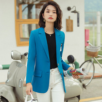 Blue Jane about a small suit jacket woman.