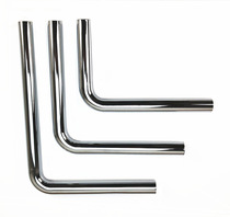 Source goods 304 stainless steel stool bent pipe all copper squatting toilet L type drain pipe Flushing pipe 32 elbow