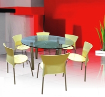 Plastic backrest chair dining chair staff chair leisure chair computer chair home stackable reception chair conference chair office chair