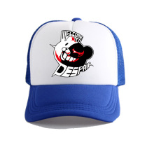 Projectile theory broken black and white bear hat Anime cartoon black and white bear hat Male and female summer net hat Couple hat