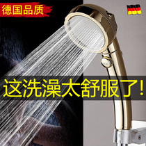 Pressurized shower set Nozzle shower Hand-held home bath Pressurized shower canopy Constant temperature hot and cold faucet bath device