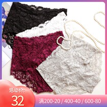 Beloved underwear Sexy lace comfortable hip womens panties high waist boxer briefs SL23152