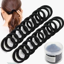 Simple tie hair Korean high elastic no seam does not hurt hair rubber band head rope tie hair Hairband female rubber ring holster