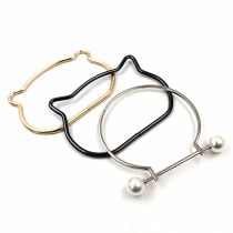 Cat ear handle Hardware accessories Hyuna bag cloth line Bag handle Cat ear hand Bear ear hand handle