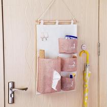 Hanging toilet storage bag Hanging bag Wall hanging waterproof storage bag Creative pendant fabric bedroom door