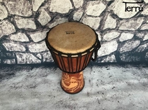 Derui Terre professional African drum Djembe golden shell drum imported 8 inch 10 inch 12 inch German brand carving dragon