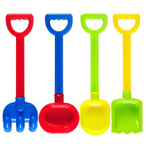 Childrens beach shovel toy plastic shovel set large kindergarten baby small children play sand digging sand tools