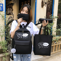  Schoolbag waterproof junior high school high school students girls middle school children primary school students 5 5 6 6 sixth grade shoulder Korean backpack