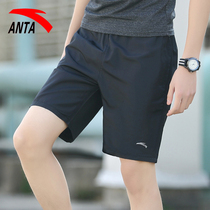 Anta mens pants shorts Sports pants mens summer breathable running pants loose beach official website flagship five-point pants