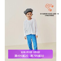 lagetom Lgorm childrens clothing new products boys and boys round neck high cotton cloth shirt 222035016