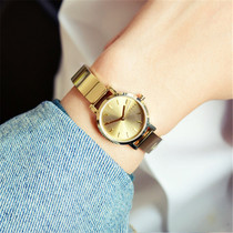 Counter DKNY NY2307 fashion Gold sub-dial simple bracelet womens watch