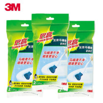 3M Sgo toilet brush brush head 2 packs without handle replacement