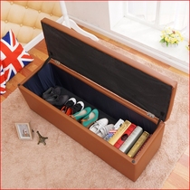 American Storage Strip Leather Square 150 * 40 * 40 Entry to the family Dinner square pier sofa stool Colour retro sofa stool