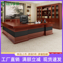 Paint Desk Desk 3 2 m Presidents Table 2 8 m Grand Bandai Boss Table Director Table Chinese office furniture