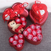 New Spicy Flower Bear Rose Gift Box Company Shopping Mall Activities Birthday Gifts Tanabata Valentines Day Promotion