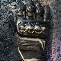 McJoe Moto-Dainese Denis Carbon D1 Short Carbon Fiber to Work Motorcycle Gloves