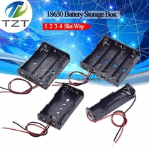 Battery box 18650 No 5 No 7 No 5 No 7 with switch Back to back 1 section 2 sections 3 sections 4 sections 8 sections 9V