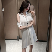Pajamas nightgown women summer short sleeve chiffon ice sexy 2021 cute spring and autumn winter net red explosions home clothing