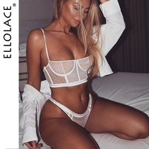 Sexy Underwear Women Transparent Black White Lingerie Bra 20