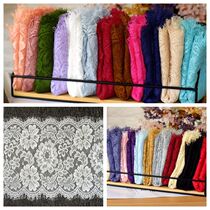 3 meters long and wide 27 cm export eyelash lace fabric DIY handmade clothing skirt underwear Home textile fabric