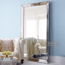 European style dressing mirror dressing mirror cloakroom floor mirror bathroom mirror vanity mirror sink full-length mirror wall mirror